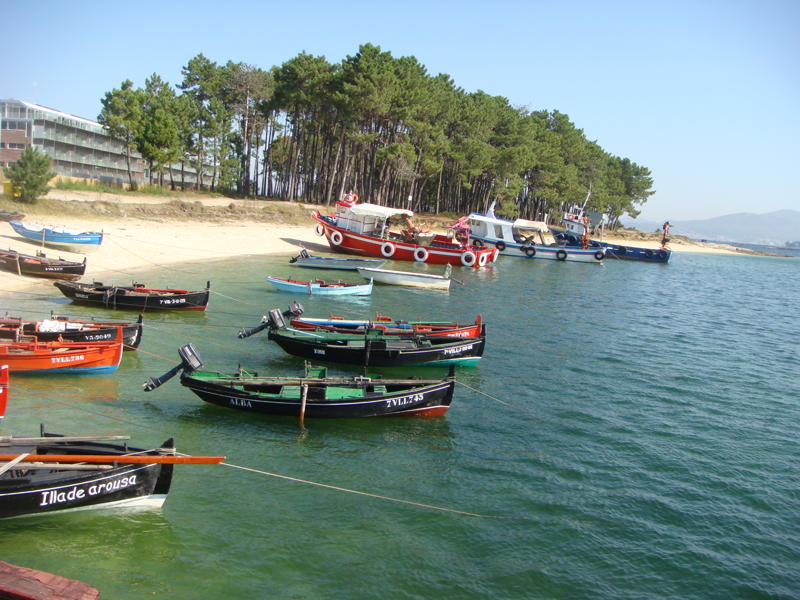 Merveilleux appartement dans la mer et la plage dans la paradisiaque Ille d’Arousa — photo 8