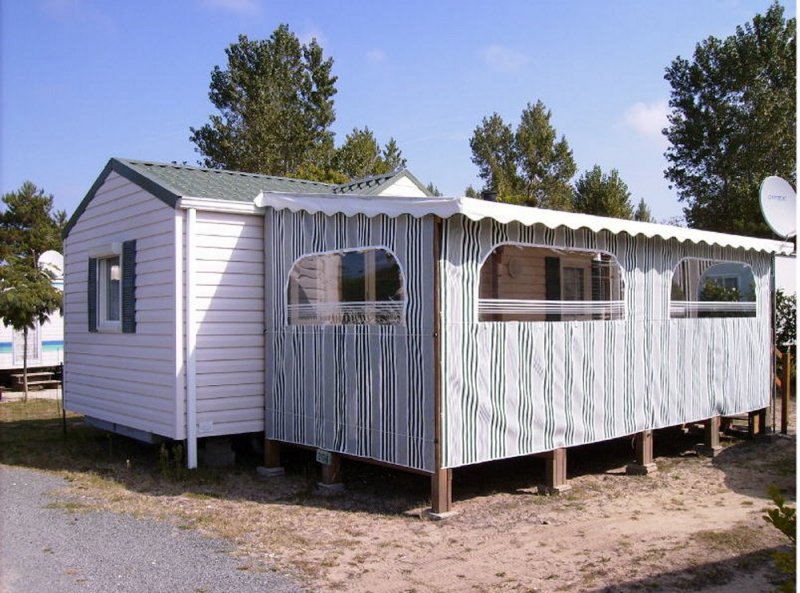 Loue mobil-home climatisé, 4/6 pers, proche de l'île d'Oléron