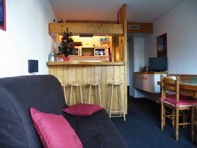 Appartement 30 m² 5 à 6 personnes pied des pistes