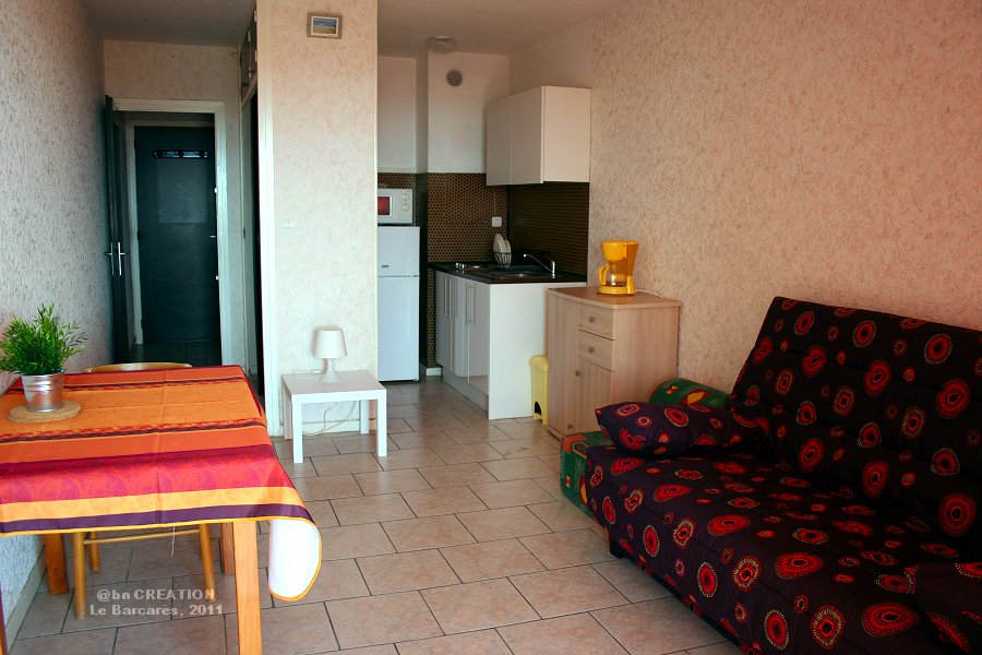 Location studio pour vacance à Barcarès