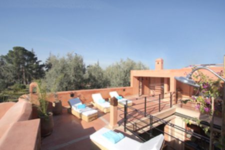 location de riad de luxe avec superbe vue au coeur de la medina de Marrakech