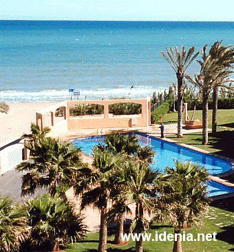 Location en FRONT DE MER à Dénia - direct plage