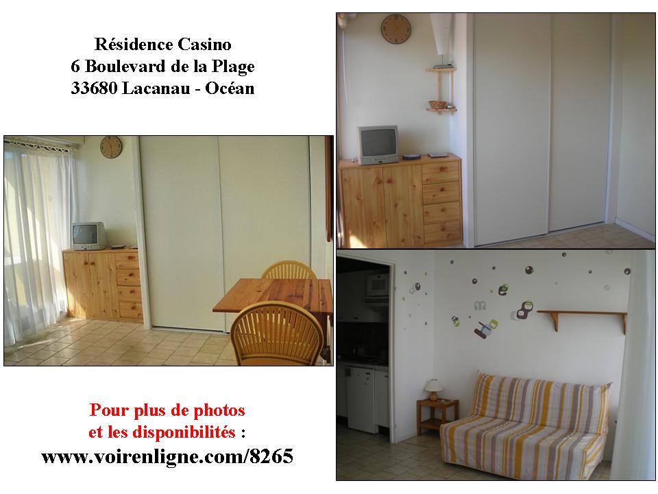 Location studio Lacanau-0céan 2 personnes vue mer