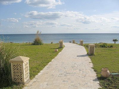 Tunisie-Hammamet pieds dans l'eau