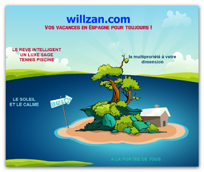 LOCATIONVENTE DE 7 APPARTEMENTS TOUT CONFORT + PISCINE + TENNIS EN ESPAGNE: